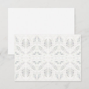BATTENBURG LACE 3.5x5 Carte plate / Horizontale