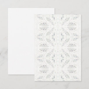 BATTENBURG LACE 3.5x5 Carte plate / Verticale