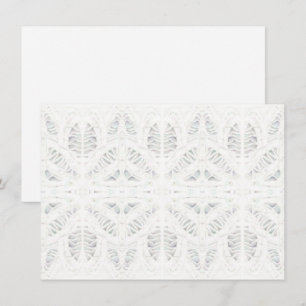 BATTENBURG LACE 4.5x6.25 Carte plate / Horizontal