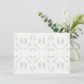 BATTENBURG LACE 4.5x6.25 Carte plate / Horizontal (Debout devant)