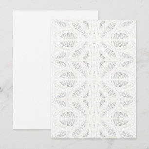 BATTENBURG LACE 4.5x6.25 Carte plate / Verticale