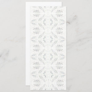 BATTENBURG LACE 4x9.25 Carte plate / Verticale