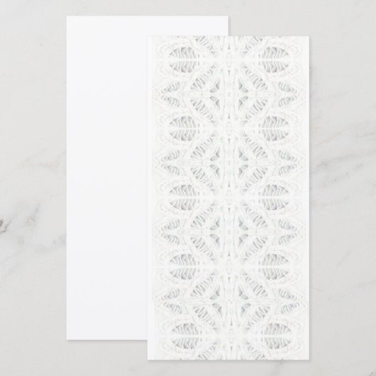 BATTENBURG LACE 8x4 Carte plate / Verticale (Devant / Derrière)