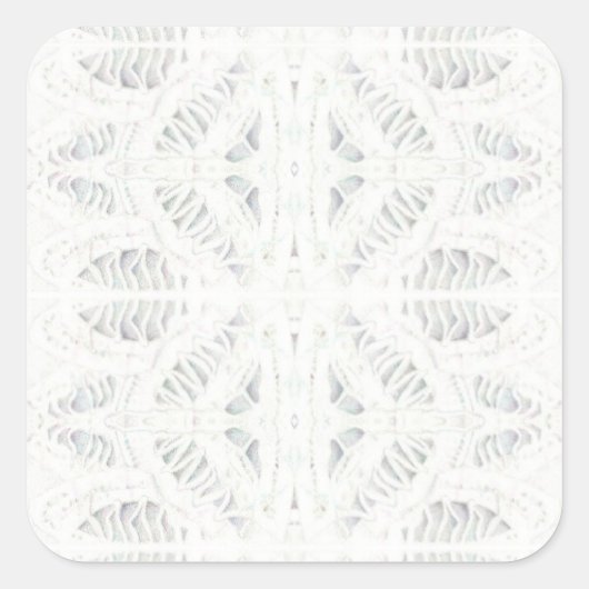 BATTENBURG LACE Grand Stickers Carré (Devant)