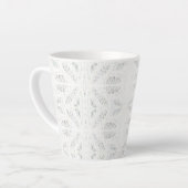 BATTENBURG LACE Latte Mug (Angle gauche)