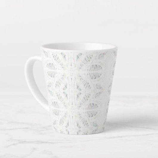BATTENBURG LACE Latte Mug (Angle gauche)