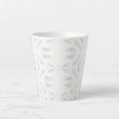 BATTENBURG LACE Latte Mug (Devant)