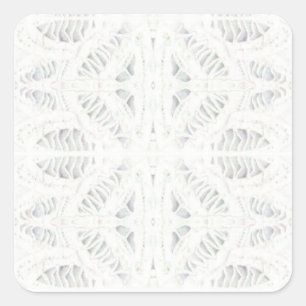 BATTENBURG LACE Small Square Stickers