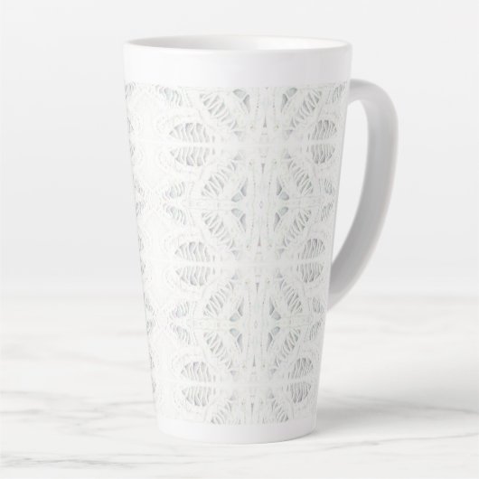 BATTENBURG LACE Tall Latte Mug (Angle droit)