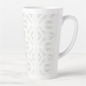 BATTENBURG LACE Tall Latte Mug (Droite)