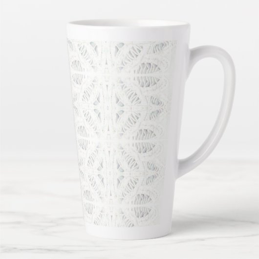 BATTENBURG LACE Tall Latte Mug (Droite)