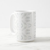 BATTENBURG LACE Tall White Mug (Devant gauche)