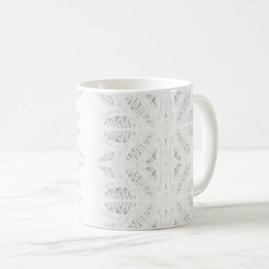 BATTENBURG LACE White Mug (Devant droit)