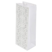 BATTENBURG LACE Wine Gift Bag Wijn Cadeautas (Voorkant Gekanteld)