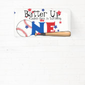Batter op Baseball, eerste jaarwisseling Spandoek (Insitu)