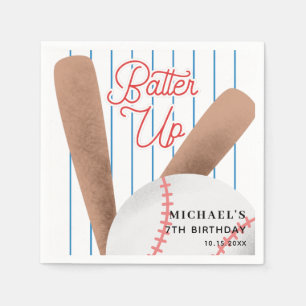 Batter op Baseball Thema Birthday Servet