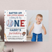 Batter Up Baseball 1er Invitation anniversaire