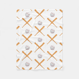 Batter up honkbal sport patroon fleece deken