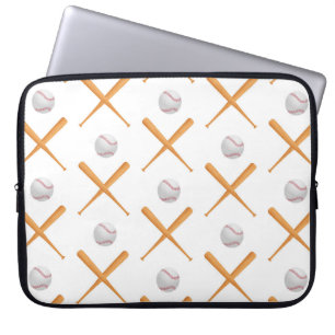 Batter up honkbal sport patroon laptop sleeve