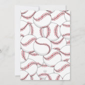 Batter Up honkbal verjaardag Kaart (Achterkant)