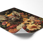 Batterie à fleurs en noir Impression et Télécharge (Coin)