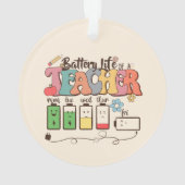 Batterie à vie de l'enseignant (dos)