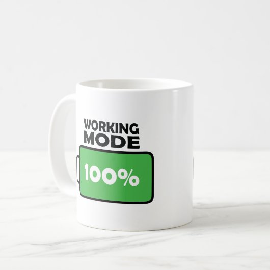 Batterie complète Mode de travail Café Lover Mug C (Devant gauche)