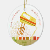 Batterie électrique rétro qui cuisine ornement de  (Gauche)