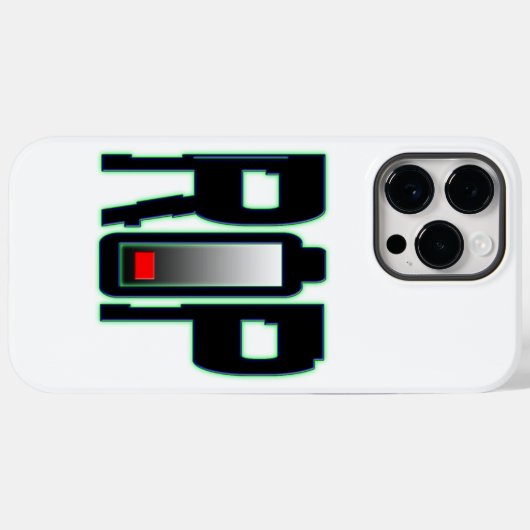 Batterie RIP iPhone / coque ipad (Verso (horizontal))