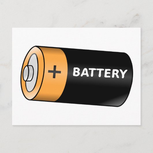 Batterij Briefkaart (Voorkant)