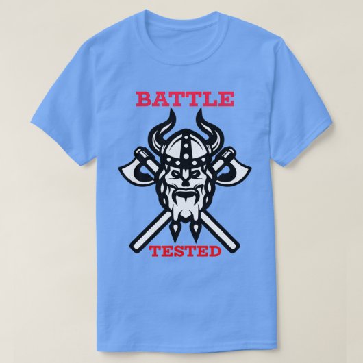Batterij getest t-shirt (Design voorkant)