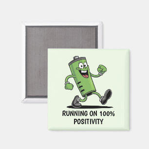 Batterij met lading magneet