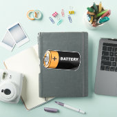 Batterij Sticker (iPad Cover)