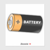 Batterij Sticker (Vel)