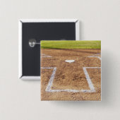 Batterijdoos Vierkante Button 5,1 Cm (Voorkant /achterkant)