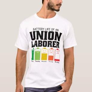 Batterijduur van een EU-laboratorium T-shirt