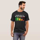 Batterijduur van een instructiehulpmiddel t-shirt (Voorkant volledig)