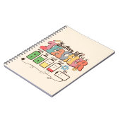 Batterijduur van een leraar – Relatable Educator Notitieboek (Linkerzijde)