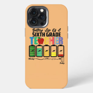 Batterijduur van een leraar van groep 6 terug naar iPhone 13 pro max hoesje