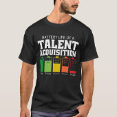 Batterijduur van een overname van talenten t-shirt (Voorkant)