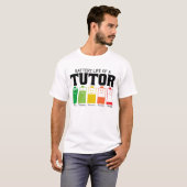 Batterijduur van een testbak t-shirt (Voorkant volledig)