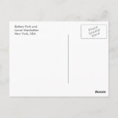 Batterijpark Briefkaart (Achterkant)