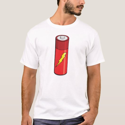 Batterijshirt T-shirt (Voorkant)