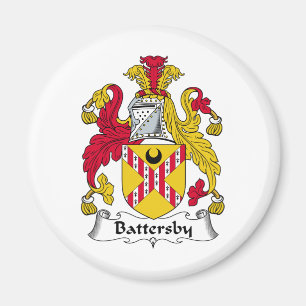 Battersby Family Crest Magneet