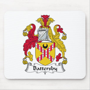Battersby Family Crest Muismat