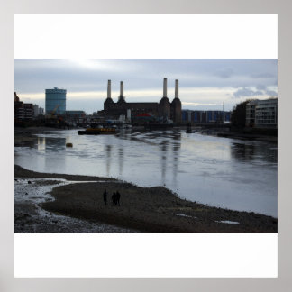 Battersea Power Station afdrukken Poster