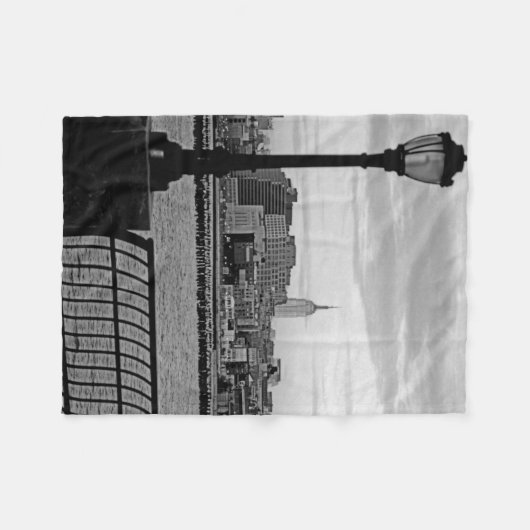 Battery Park City II Fleece Deken (Voorkant (Horizontaal))