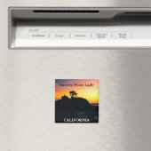 Battery Point Light, California Magnet 2 Magneet (Insitu (Vaatwasser))