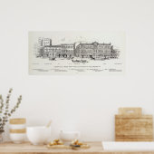 Battery West side California en Sacramento Poster (Keuken)