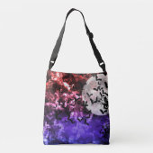 Battes et sac d'épaule croisé de corps de lune (Dos)